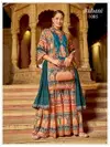 Ruhani By Banwery Pure Crepe Silk Digital Print Salwar Kameez Online Wholesale